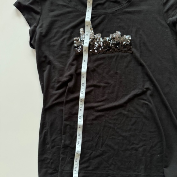 New York and Company sequin tee - Picture 3 of 5